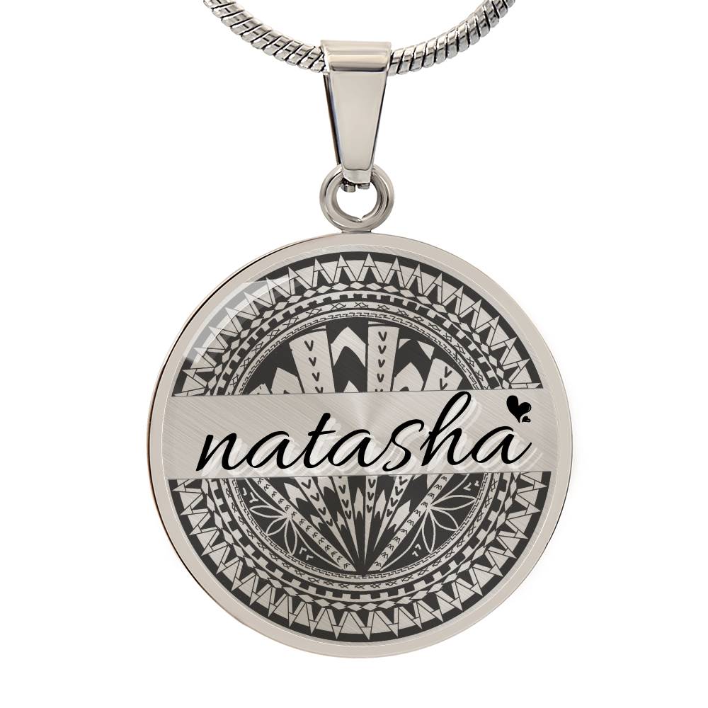 BUNDY Graphic natasha Necklace | Remembrance Necklace