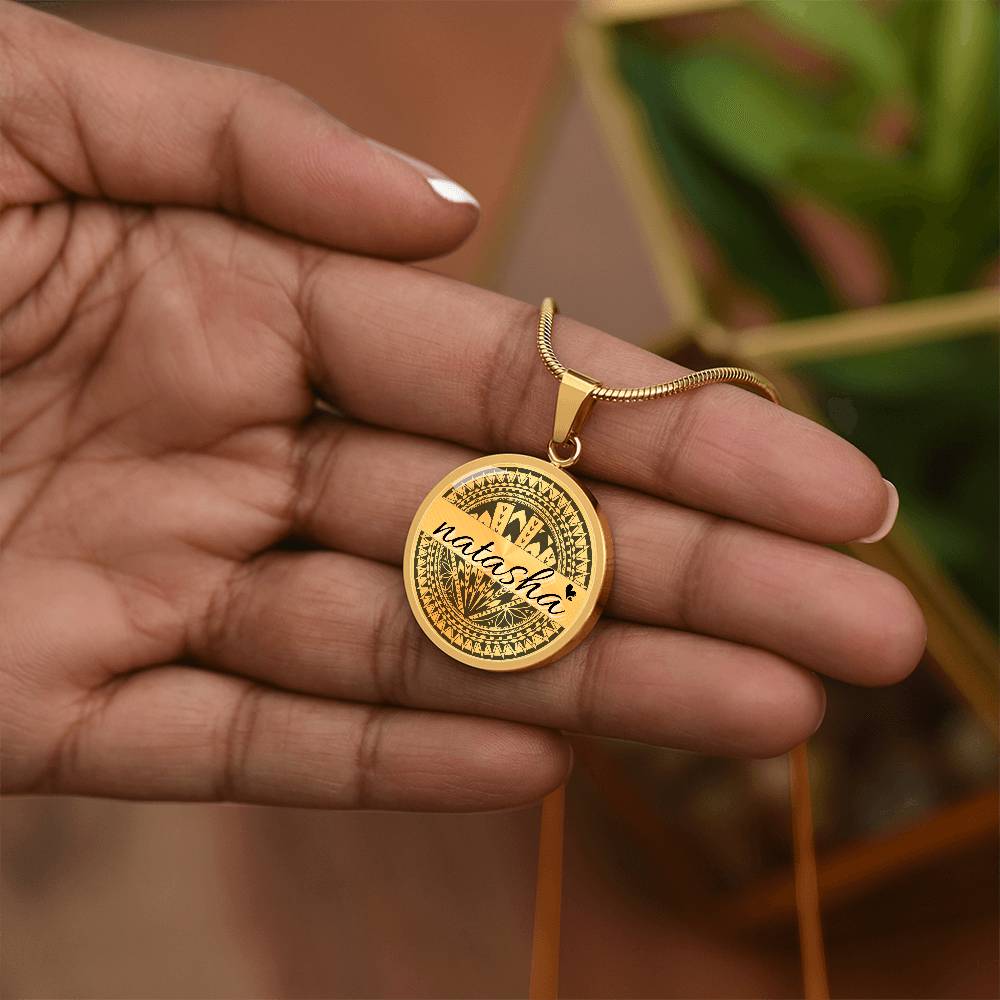 BUNDY Graphic natasha Necklace | Remembrance Necklace