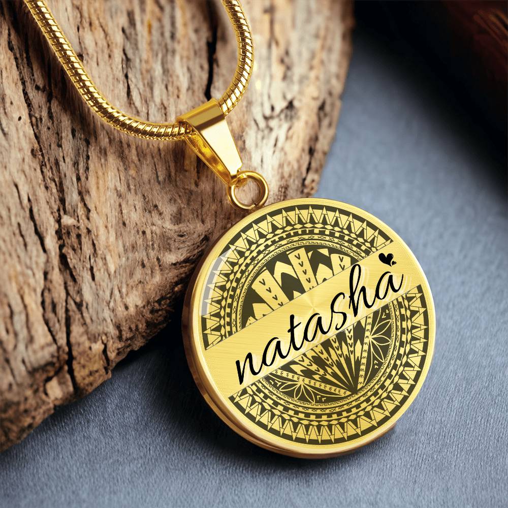 BUNDY Graphic natasha Necklace | Remembrance Necklace