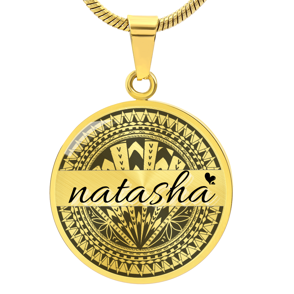 BUNDY Graphic natasha Necklace | Remembrance Necklace